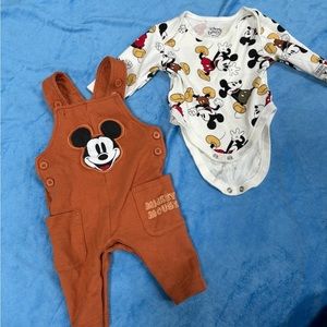 PRIMARK Disney Mickey Outfit Baby boy 0-3 Months